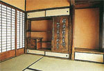 South Side of Zashiki (a Japanese-style guest room with tatami mats on the floor) 